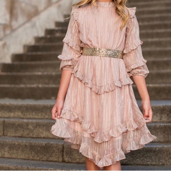 Elodie blush and Gold - Picture 1 of 14